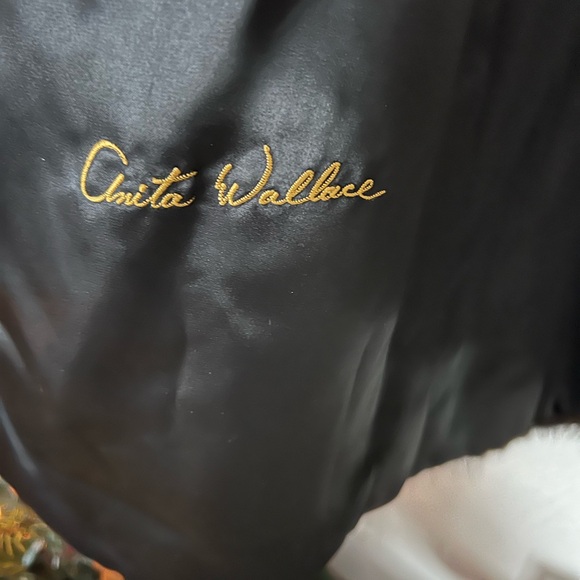 Vintage 1990s Elegant Black Real Mink 3/4 Fur Coat-XL / clasp closure. - Picture 7 of 9